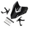 Motorcycle Wind Screen Spoiler High Strength Motorcycle Windscreen Sports Visor with Mounting Bracket Replacement for
