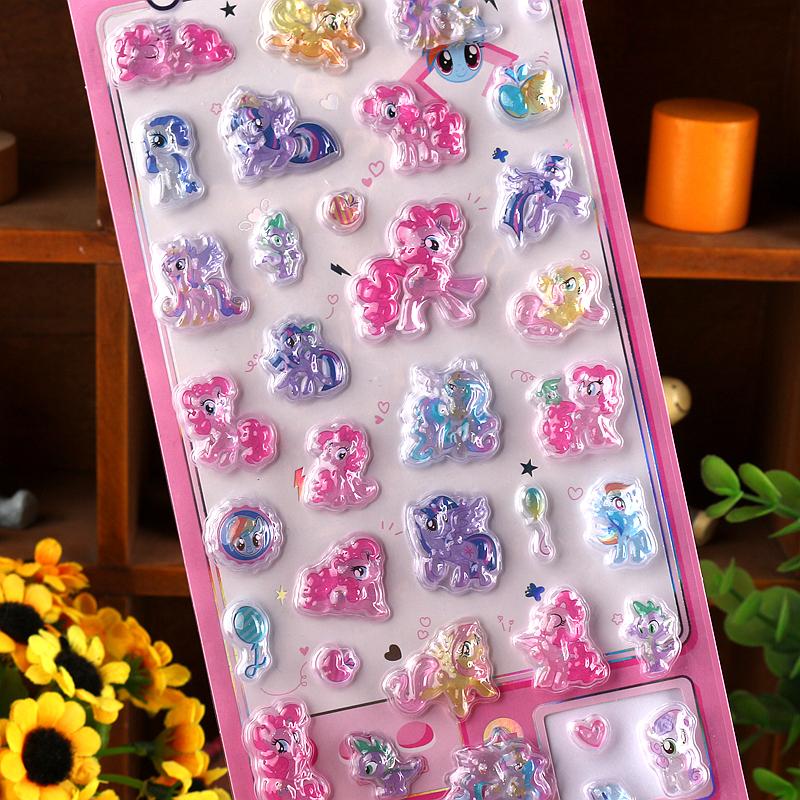 Sanrio Hello Kitty 3D Relief Sticker Scrapbooking Cartoon Girls Diy Diary Phone Case Laptop Luggage Stickers Stationery Decals