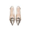 Summer Women's Pumps Cutouts Ladies Sandals Square Heels Party Shoes Shallows Platform Shoes for Women Trend Tacones De Mujer