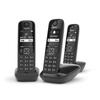 Cordless Phone - GIGASET - AS690 Trio - 3 Handsets - 18h Battery Life - 2-inch Screen