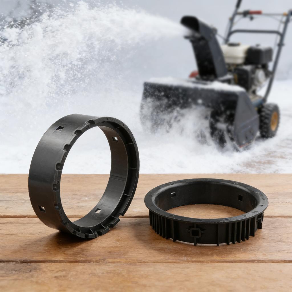 For Craftsman Snowblower Inner Outer Ring Retainer Ring Snow Management Black Snowblower Easy Installation Design