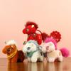 Für Kawaii Pony Plüschtier Anhänger Pferd Chinesisches Jahr Maskottchen Tasche Anhänger Cartoon Plüschtier Schlüsselanhänger Neujahrsgeschenke 2026