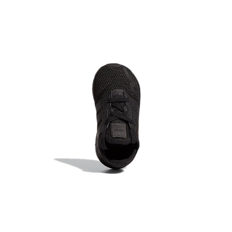adidas Originals Swift Run X Low Top Toddler Shoes Black Infant And Toddler FY2187