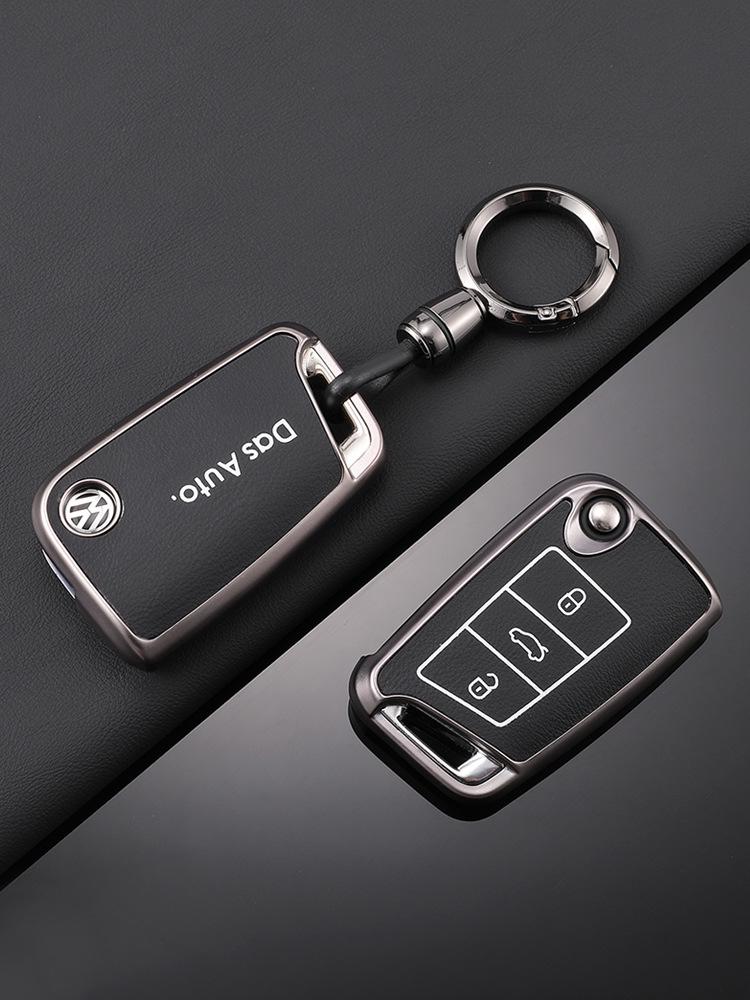 Volkswagen Sagitar TPU Leather Key Cover for Passat, Bora, Lavida, Yue Models