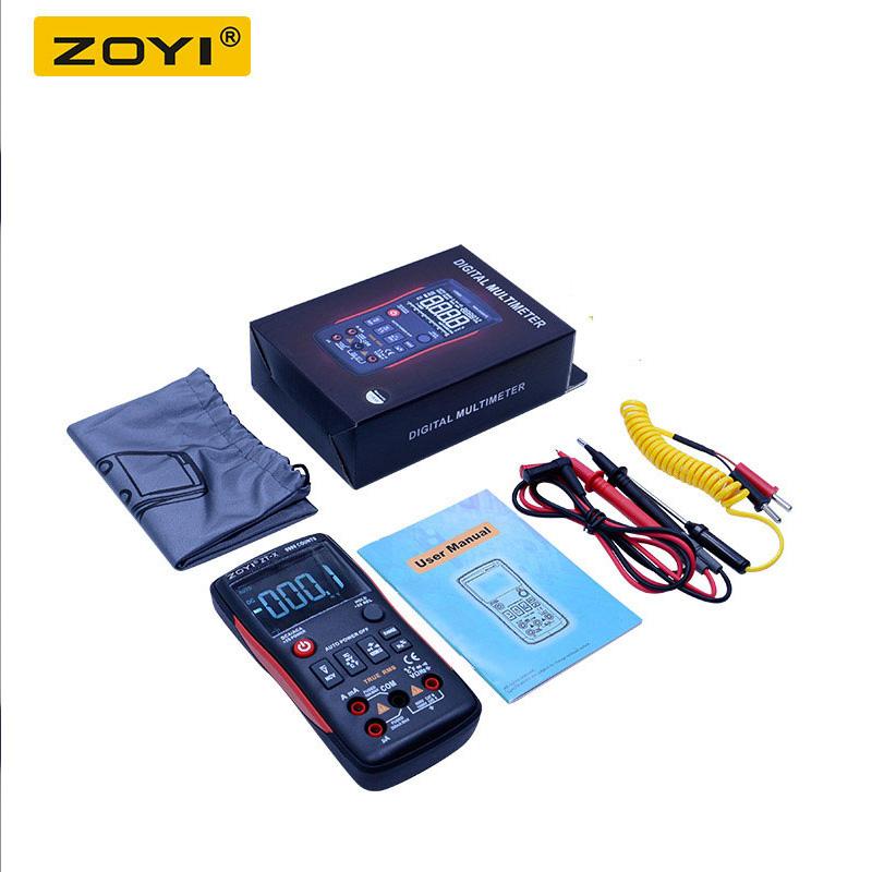 ZOYI ZT-X Digital Multimeter with NCV HOLD Tester Tool Professional Tester machine LCD backlight display Temperature AC DC meter