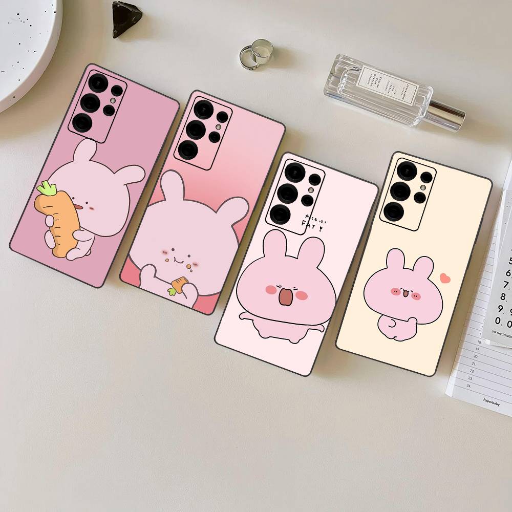 Cartoon A-Asamimichan Phone Case For Samsung S 24 Fe 25 Ultra Plus 20 Lite 21 30 22 23 24 22 Ultra 5G Fundas