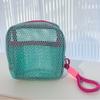 Large Capacity Dopamine Mesh Storage Bag Cosmetic Storage Tofu Bag Portable Travel Grooming Bag YLE413