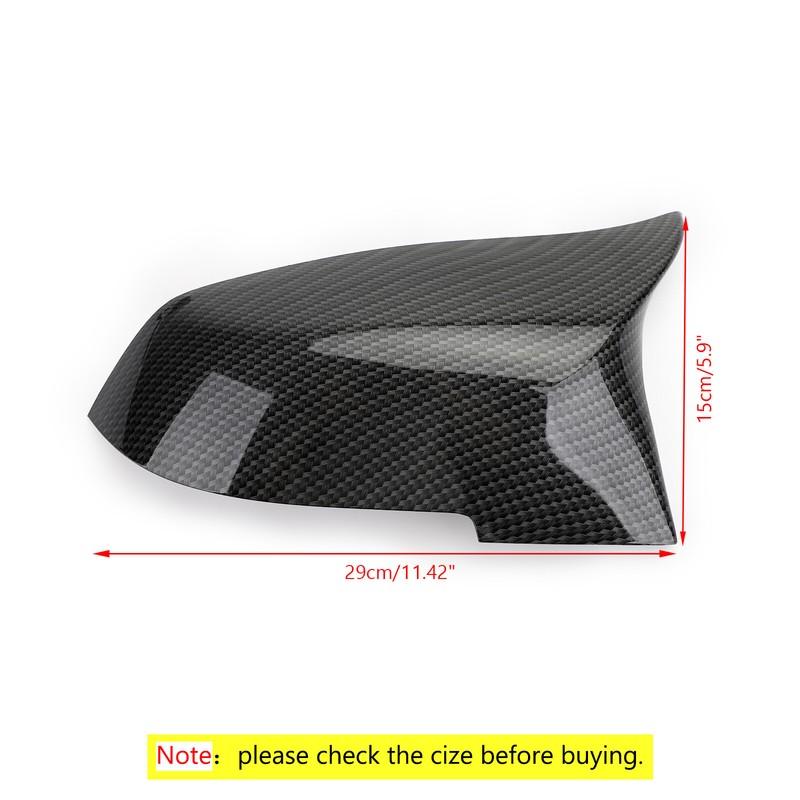 Carbon Fiber Rearview Mirror Cover Caps For BMW F20 F21 F22 F30 F32 F36 X1 F87
