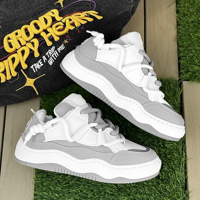 2024 Autumn New Men's Shoes Korean Version Dad Shoes Men's Casual Shoes Sports Shoes Men's Large Size Shoes Student Shoes