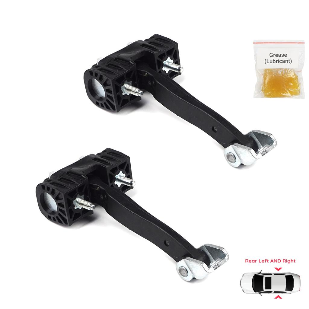 BDP720-1 2 Pieces Rear Door Hinge Stop Check Strap Limiter 5160252 13107851 for Vauxhall Opel Astra H MK5