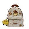 Schoolbag Butter Nostril Chicken Backpack Cute Cartoon Printed School Bag Female College Student Large Capacity Travel Lightweight Backpack