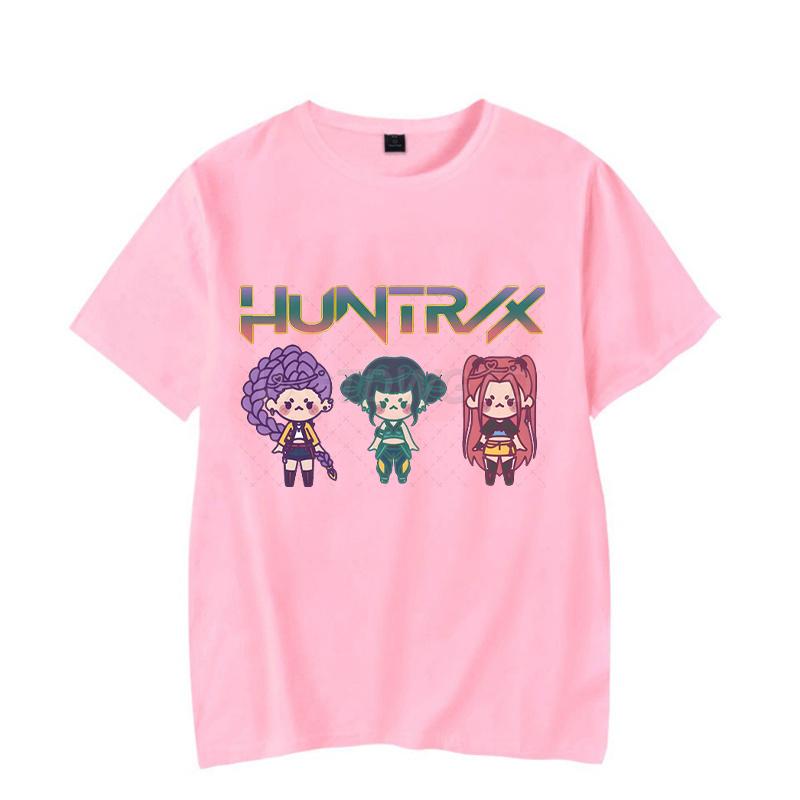Anime Mode KPop Dämonenjäger Sommer Tops Rumi T-Shirt für Männer Frauen Perfektes Geschenk für Fans Neue koreanische Ulzzang T-Shirts