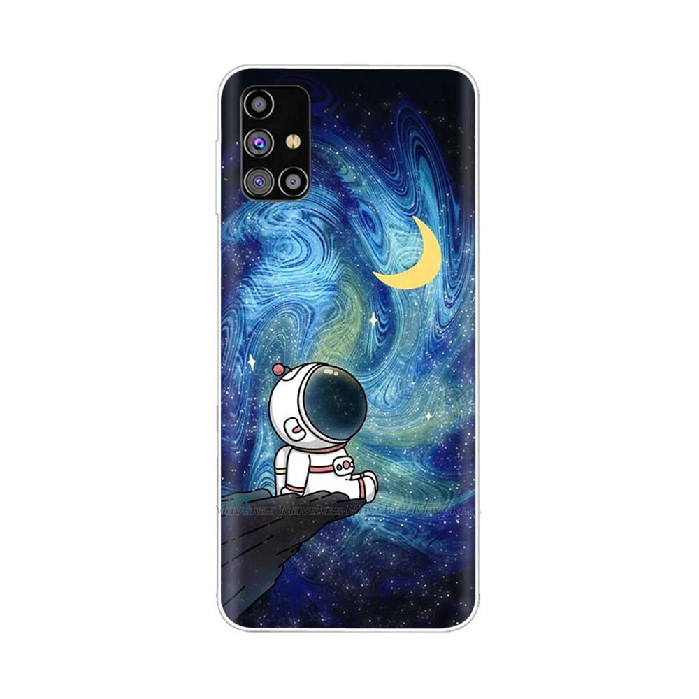 For Samsung Galaxy M51 Case SM-M515F Phone Case Creative Full Protection TPU Back Cover For Samsung M51 M 51 Soft Silicone Funda