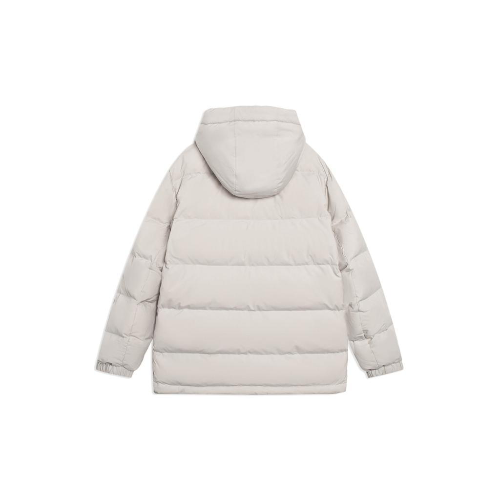 Li Ning Fitness Series Down Jacket Men's Bellflower Gray AYMS013-3