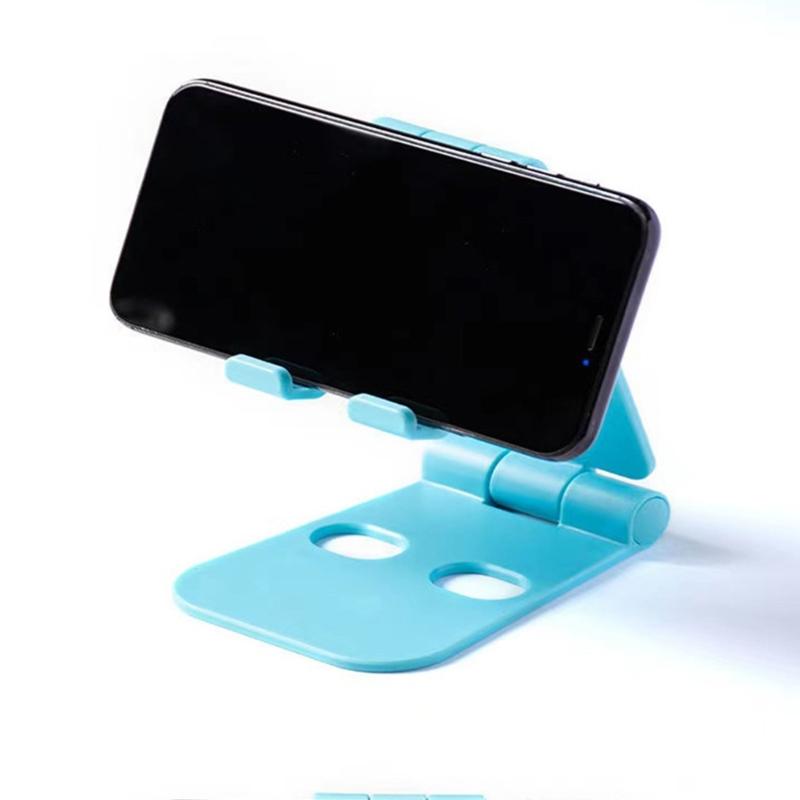 Phone Holder Universal Angle Height Adjustable Stand for Phone Tablet Tabletop Folding Support Cradle for Watching Video