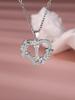 Collana Lettera Inglese a Forma di Cuore - Design alla Moda e Versatile