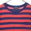 Beauty Products RALPH LAUREN Border Pattern Pony Short Sleeve Round Neck T-shirt Kid's Used