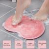 Silicone Shower Foot Scrubber Back Body Brush Massager Pad Mat Banheiro Limpeza