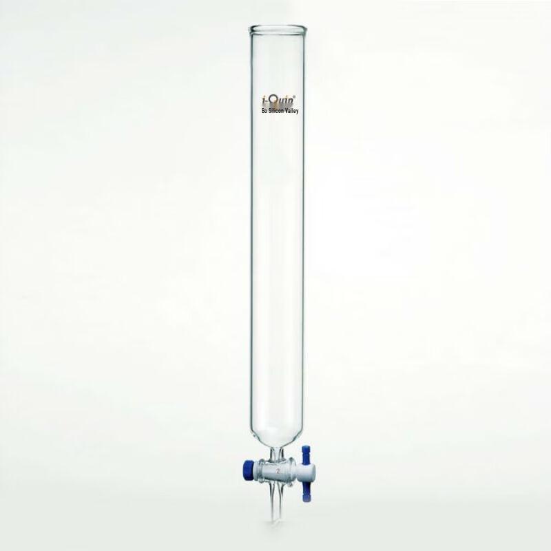 Xinguigu C7161 Borosilicate Glass Chromatography Column with PTFE Stopcock 1 piece