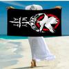 Wrestling Fashion Beach Towel: Ideal for Summer Adventures Soft, absorbent and quick drying suitable for swimming and bathing