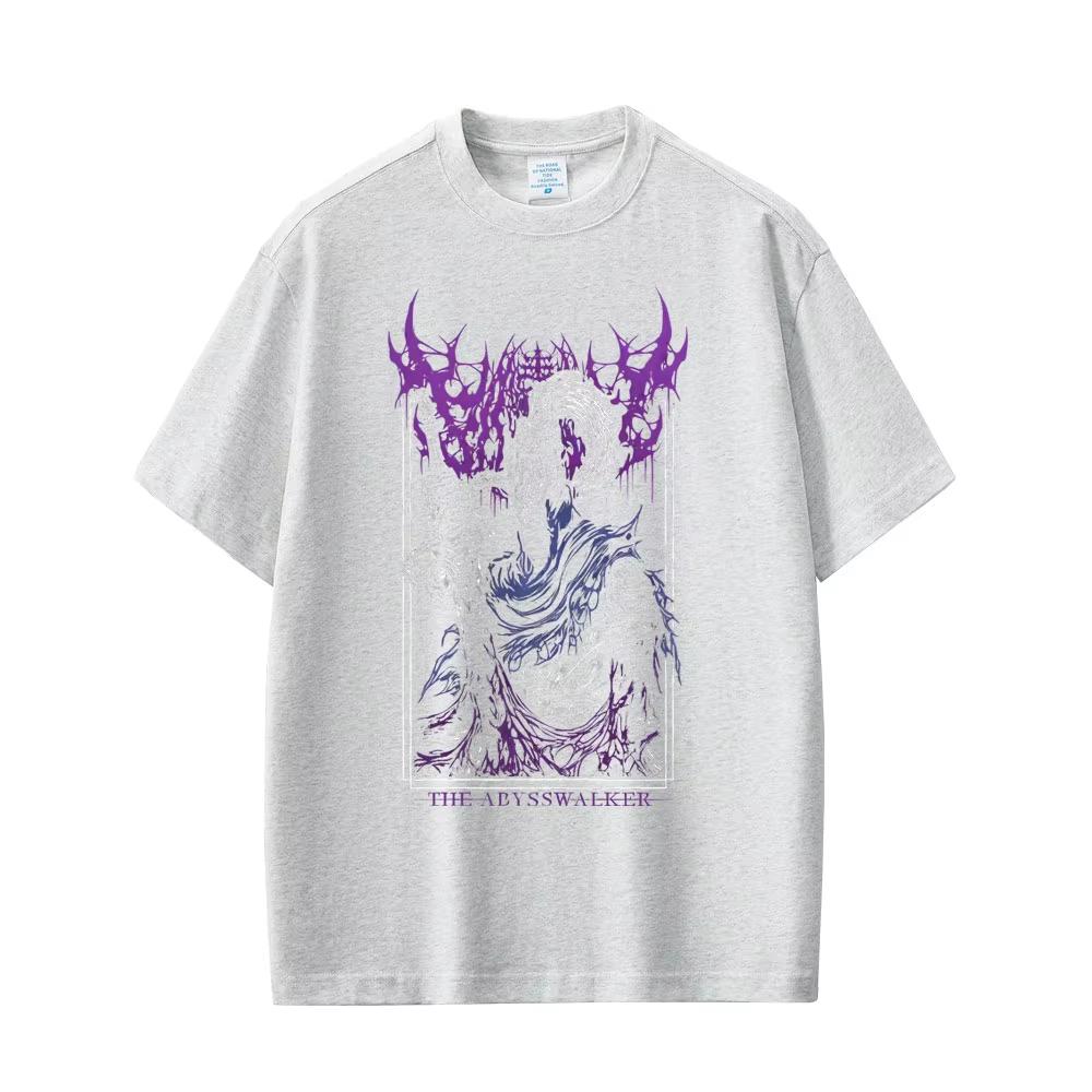 Game Dark Souls Artorias The Abysswalker Graphic Tshirt Men Women Vintage Gothic Rock Tshirts 2026 Punk Shortsleeved top