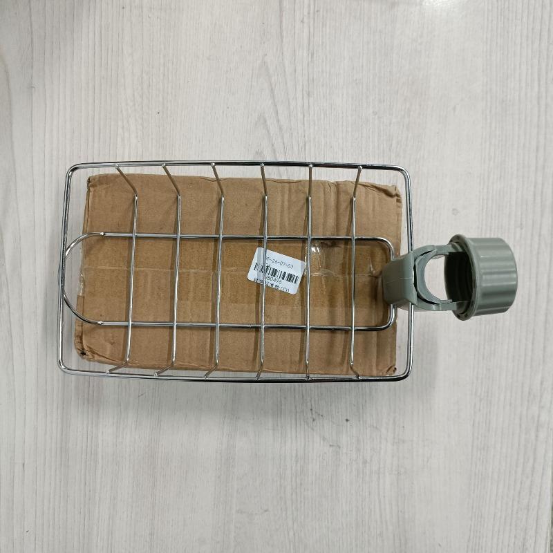 Sink Rack for Holding Items, Water Drain Storage Shelf, Kitchen Sink Drain Basket, Drain Rack for Drying Cloths, Hole-free Rack for Drying Towels iron standard model
