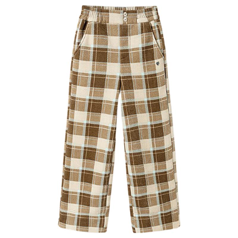 

Balabala Girls Fleece-Lined Straight-Leg Winter Pants 140