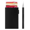 Metal Automatic Pop-up Card Bag, Male and Female Card Cover, Anti-theft Brush Clip, Anti-degaussing Box, Exquisite and Simple Ultra-thin Card Box.