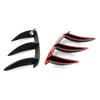 1 Pair Car Rr Lip Bumper Canards Vents Replacement for   W176  0 A250  5