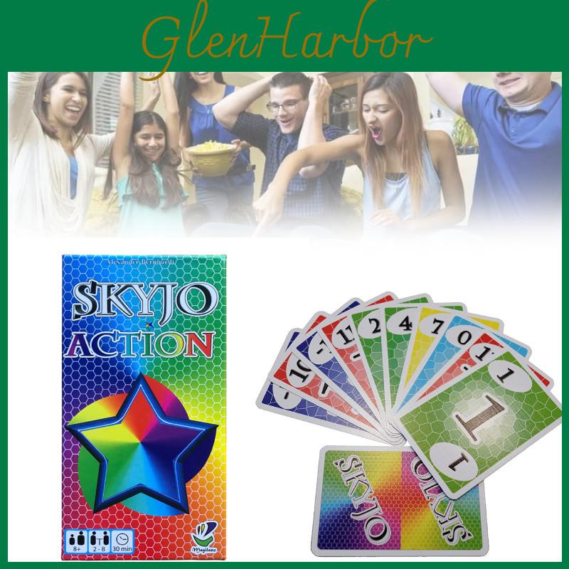 Exciting Skyjo Action Card Game For Fun Family Gatherings And Social Events