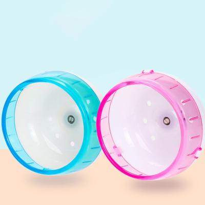 12cm Hamster Exercise Toy Jogging Wheels Indoor Sport Toy Plastic Hamster Running Disc Toy Small Pet Toy