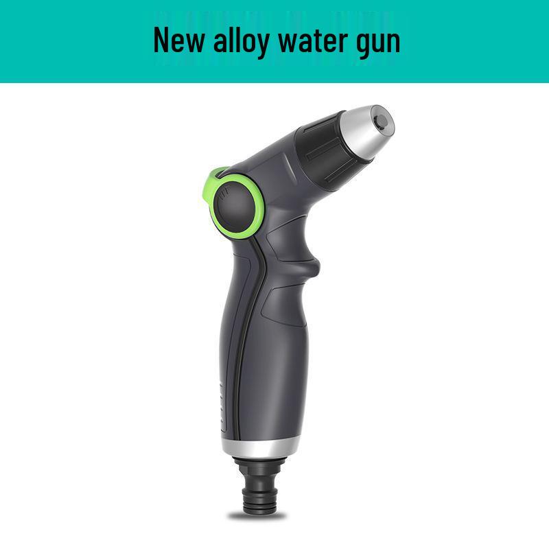 Multifunktionale Hochdruck-Wasserpistole: Waschbürsten- und Gartenschlauch-Düse