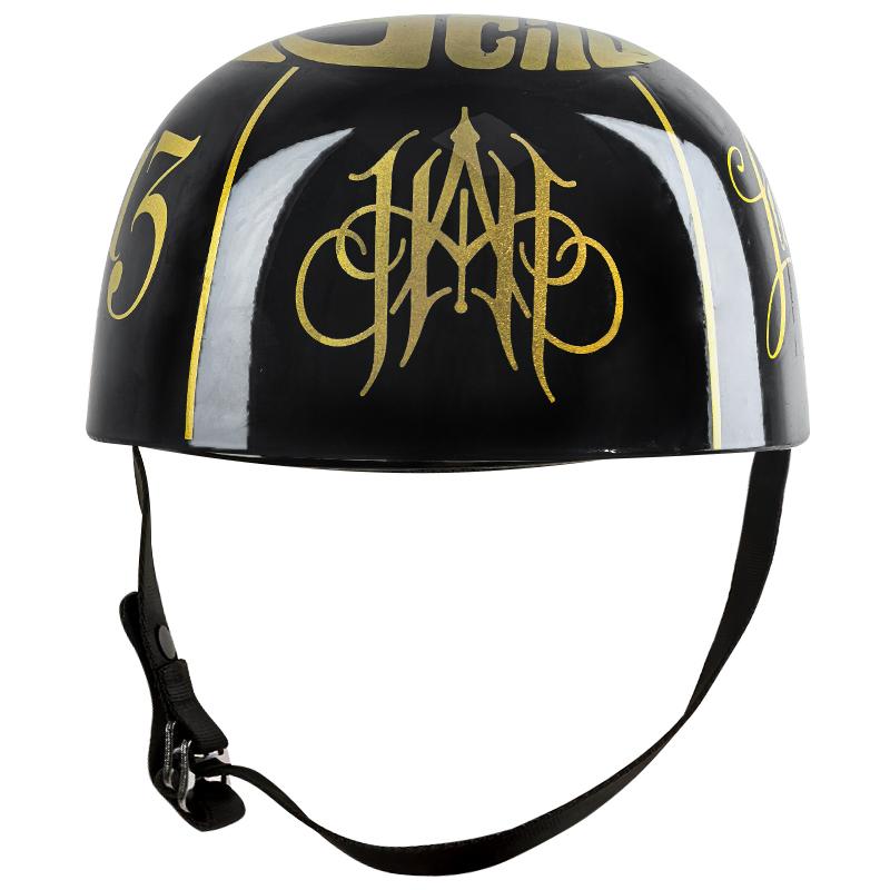 Factory Direct Half Helmet - Peak, Impact-Resistant ABS, Quick-Release