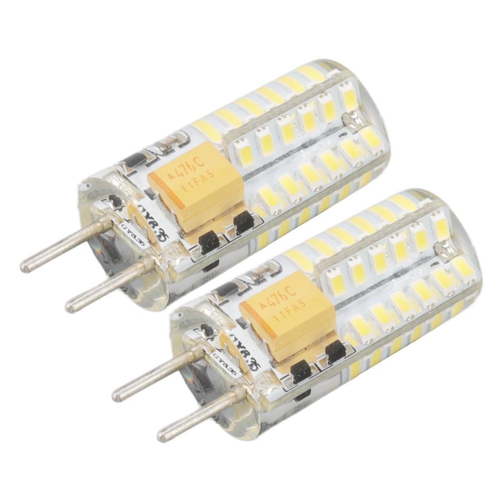 2pcs 12V GY6.35 Bulb 6000K Dimmable LED Bulb Durable LED Corn Bulb  Ceiling Fixture