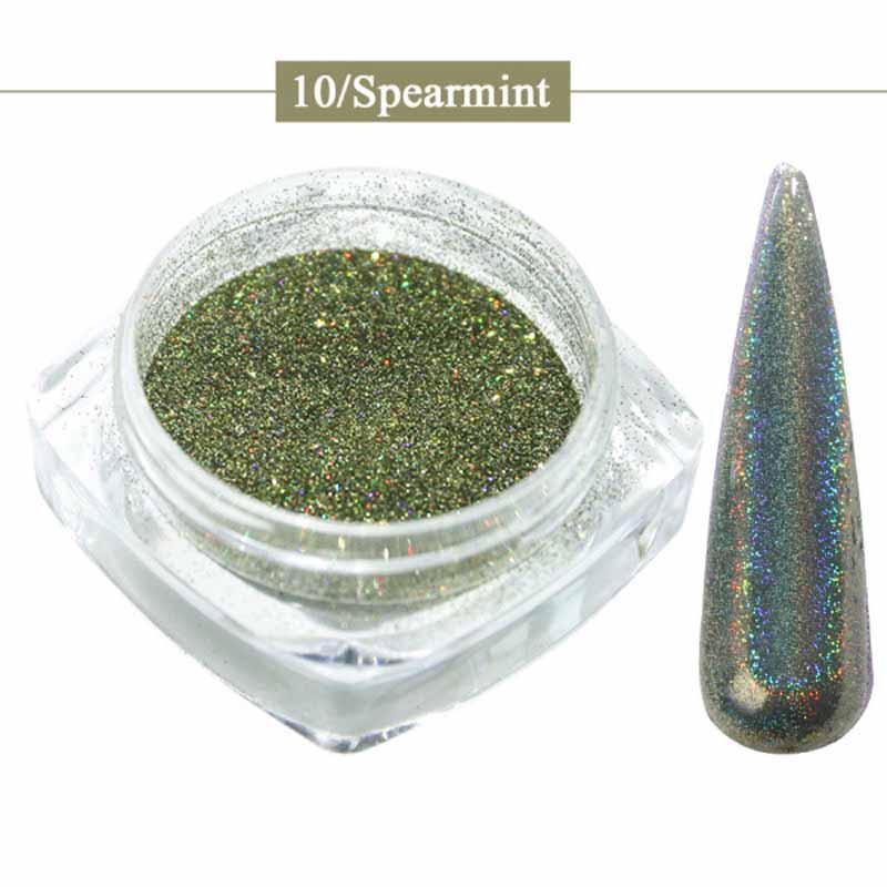 

Пигментный порошок для ногтей с зеркальным эффектом 10#