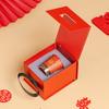 Double Happiness Red Festive Tea Cup Ceramic Water Cup With Gift Box Newlyweds Toasts Wedding Glass Cup Drinking Glasses