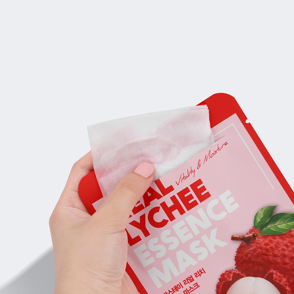 Farmstay Real Lychee Essence Mask (10Sheet)