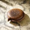 Handmade Crazy Horse Carving Top Layer Cowhide Mini Tape Measure Clothing Leather Pendant-Free Sample Badge Holder & Accessory