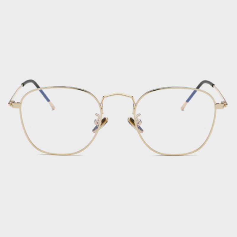 

LOOKING4U NeoRetro B8804 C4 Золотые очки с блокировкой синего света none