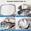 Car Front Windshield Sunshade For Mercedes Benz C E S GLC GLE CLA CLS A GLA GLB GLS SLK G Class UV Protection Sun Shade