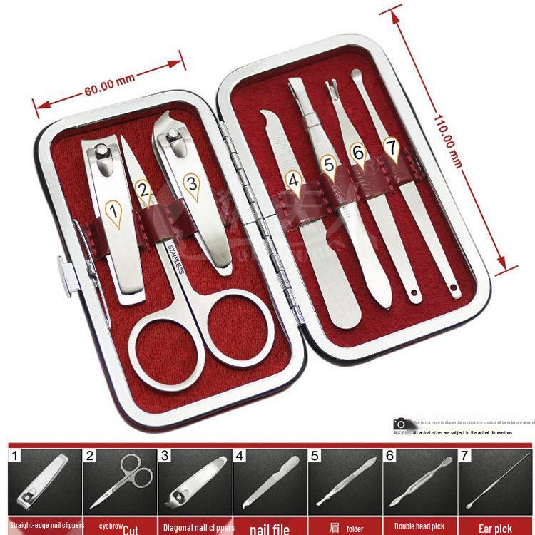 

Pretty Lady Stainless Steel Nail Clipper Set: Manicure Pliers & Beauty Tools