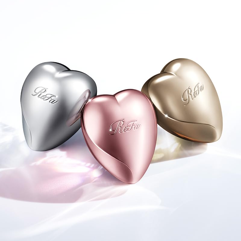 ReFa HEART BRUSH Mini with Shopping Rose Gold Bag,