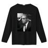 MALCOLM X T shirt For father day new color vintage Washed fashion Comfortable Versatile Casual streetwear designer clothes