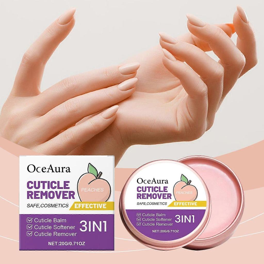 Oceaura Peach Exfoliating Care Cream, Nail Care Softening Hangnails, Moisturizing And Hydrating Hand Care Cream