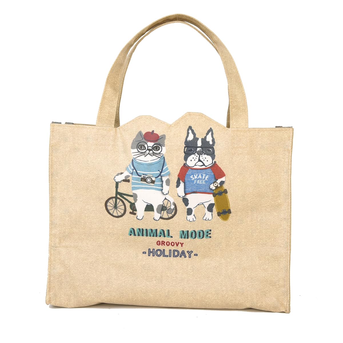 

Kusguru Japan Сумка-квадрат с покрытием, Режим Животных, Женская, 258048, Бежевый