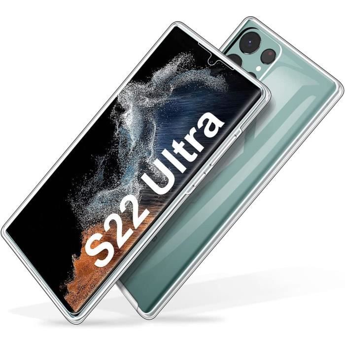 Coque - Samsung - S22 Ultra - Protection 360° - Anti-Choc - Souple - Anti-Rayure