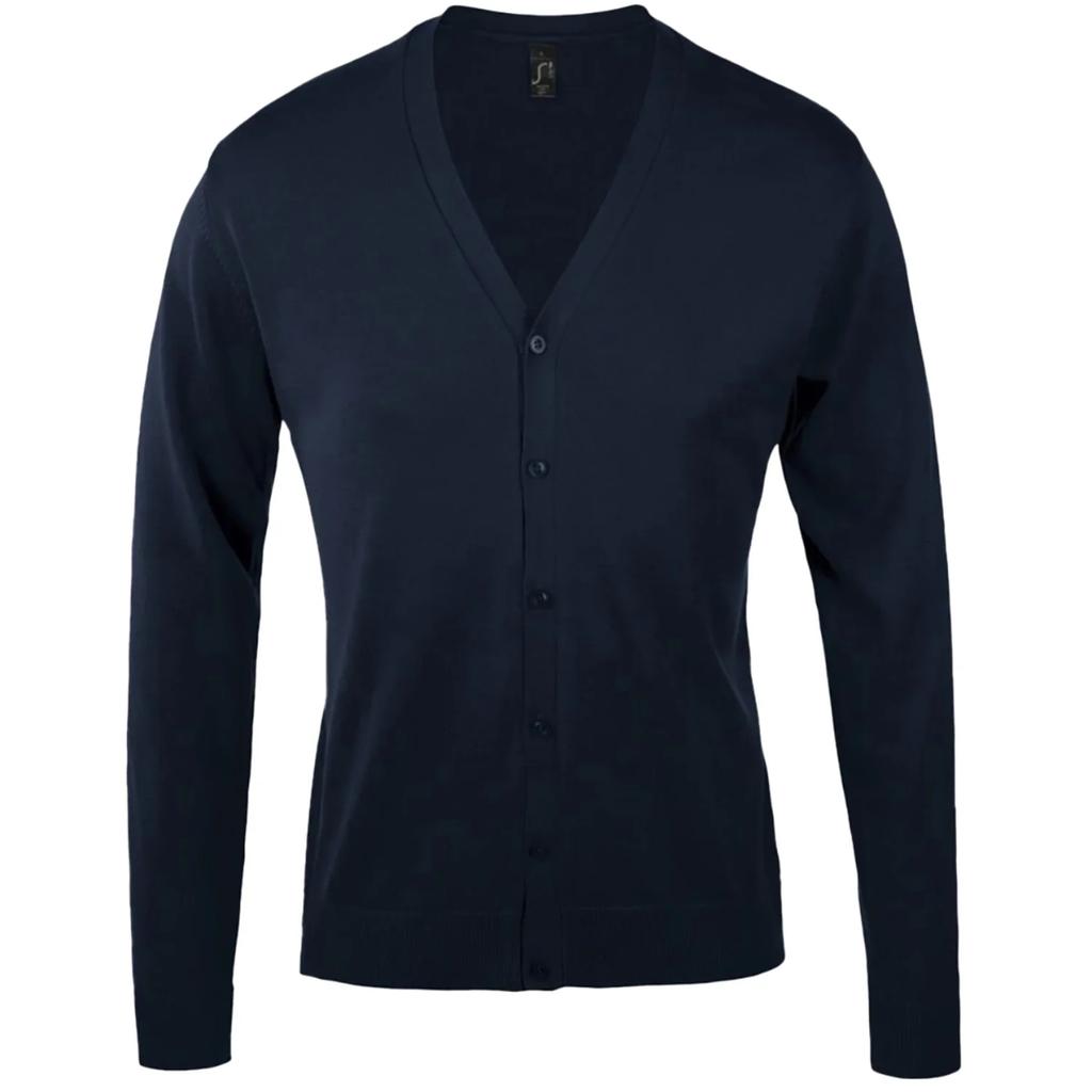 SOLS Mens Golden Knitted V Neck Cardigan