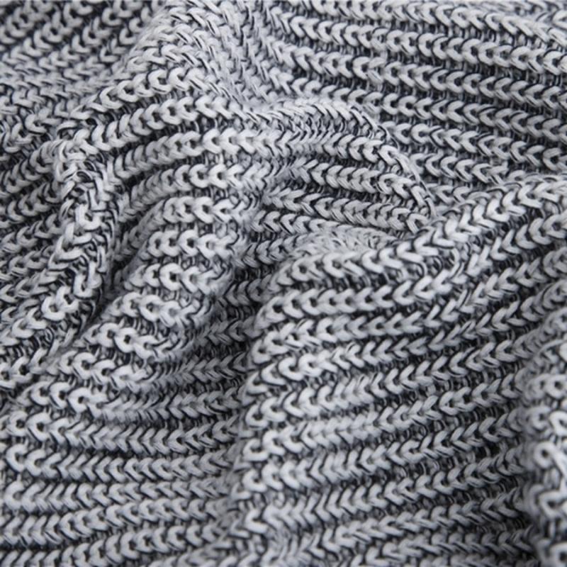 High-End Knitted Wool Blanket with Gradual Color Change Light Luxury Sofa Decor for Home Christmas New Year Valentine's Day Gift