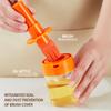 2 In 1 Oil Bottle With Silicone Brush For Barbecue Baking Kitchen Tool