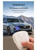 Genuine Leather Key Case for Cadillac: Compatible with CT6, XT5, XT4, XT6, CT4, CT5, XTS, GT4, and ATSL Models.